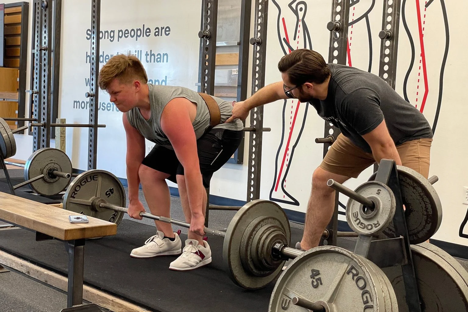 Deadlift coaching at Integrate Strength